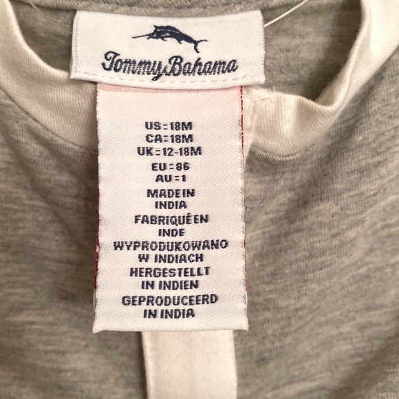 TOMMY BAHAMA Kids Boys 4 Piece Mix & Match 2 Shirts & 2 Shorts Sz 18 Months NEW - Picture 5 of 6